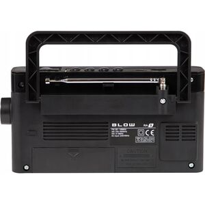BLOW RA9 RADIO ANALOGICA PORTATILE AM/FM BLUETOOTH NERA