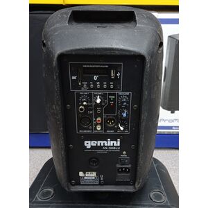Gemini AS-08BLU Cassa Amplificata Attiva Diffusore Audio Dj Live 8"