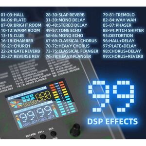 Mixer Audio Professionale 18 Canali 99 + 99 effetti DSP Bluetooth/USB Evoluzione del Montarbo XD-69