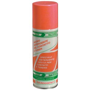 Spray puliscicontatti disossidante secco ecologico 200 ml.