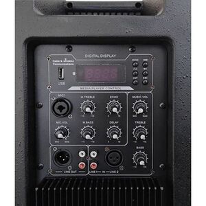 Cassa acustica amplificata attiva 12" Bluetooth/USB/Scheda SD Effetti DSP