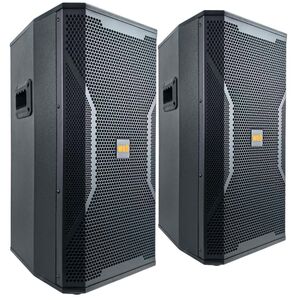 WEB Coppia Casse Amplificate Attive Doppio Woofer 500W