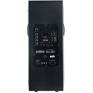 WEB Coppia Casse Amplificate Attive Doppio Woofer 500W