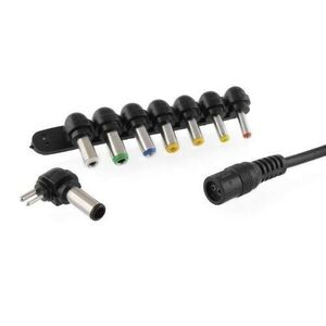 Alimentatore per PC regolabile Universale da 12-15-16-18-19-20-24V 8 Connettori