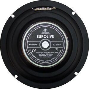 Behringer Eurolive 6M50A8 Altoparlante 6" Midrange a Cono Chiuso