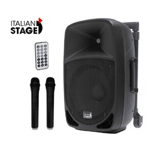 Italian Stage IS FR12AW V2 Sistema portatile Amplificato a batteria usb e bluetooth