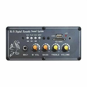 MD-11 COPPIA CASSE ACUSTICHE AUDIO AMPLIFICATE ATTIVE KARAOKE BLUETOOTH USB SD MP3 Radio FM