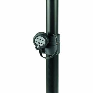 QUIKLOK COPPIA STATIVI SUPPORTI ASTE PER CASSE ACUSTICHE ATTIVE 2 STAND A PIANTA LARGA + BORSA