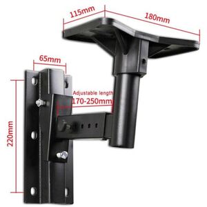 STATIVI SUPPORTI ASTE STAFFE DA MURO PARETE CON BASE PER CASSE ACUSTICHE