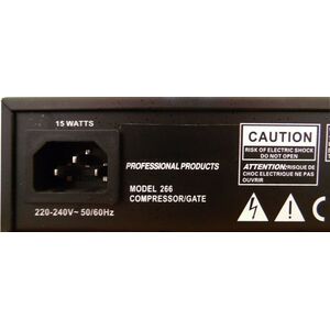 Compressor / Gate / Expander a 2 canali per voce canto e strumenti musicali