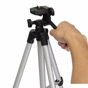 CAVALLETTO TREPPIEDE TRIPOD PER VIDEOCAMERA FOTOCAMERA SMARTPHONE SELFIE Tripod  3110A