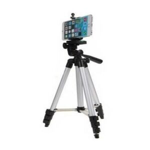 CAVALLETTO TREPPIEDE TRIPOD PER VIDEOCAMERA FOTOCAMERA SMARTPHONE SELFIE Tripod  3110A