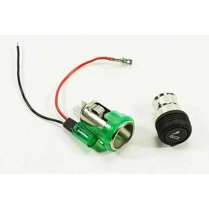 Spinotto Accendisigari da auto con presa integrata 12V 8A All Ride
