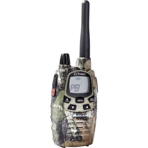 KIT FULL PACK MIDLAND G7 PRO MIMETICA + AURICOLARE + BATTERIE + CARICATORE SOFT AIR RADIO