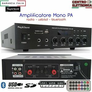 IMPIANTO AUDIO FILODIFFUSIONE Locale Bar Ristorante Pizzeria Pub Casse Montarbo