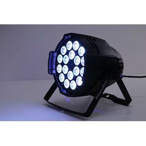 PAR LED RGBW 18x10 WATT FULL COLOR PROFESSIONALE DMX PROGRAMMABILE EXTREME SOUND