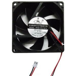 VENTOLA 80x80x25mm Ventolina 12 Volt DC 0.15A 8x8x2,5 Cm.