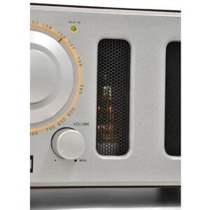 Radio Dual pre Valvolare NR21 AM/FM Radio USB MP3 & Aux-in/Vintage