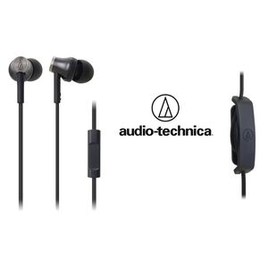 Audio-Technica ATH-CK330iS Auricolari con microfono – Nero