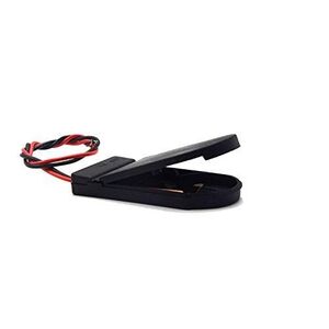 Contenitore porta batterie CR2032 2 posti con interruttore on/off