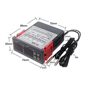 Termoregolatore DC 12V con sonda di temperatura