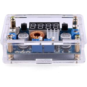 Regolatore di tensione da 5-36V a 1,25-32V DC con display e USB