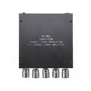Amplificatore 2.1 digitale con Bluetooth - 2x50W + 100W per uscita Subwoofer