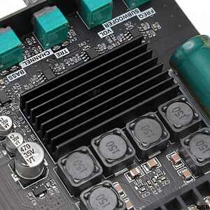 Amplificatore 2.1 digitale con Bluetooth - 2x50W + 100W per uscita Subwoofer