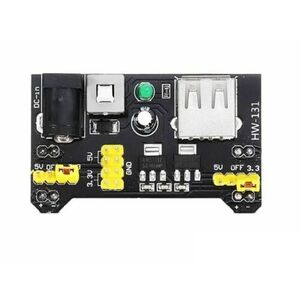 Set PSU per breadboard 2,1mm e cavi jumper