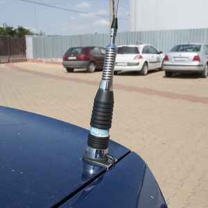 Supporto Staffa + Cavo Centro Tetto Attacco PL per Antenna CB HF VHF UHF SO-239 e PL 259