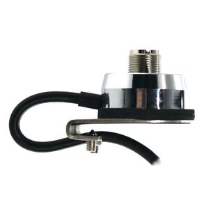 Supporto Staffa + Cavo Centro Tetto Attacco PL per Antenna CB HF VHF UHF SO-239 e PL 259