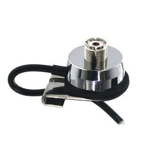 Supporto Staffa + Cavo Centro Tetto Attacco PL per Antenna CB HF VHF UHF SO-239 e PL 259