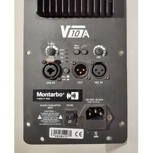 Montarbo V10A MKII Modulo Amplificatore Finale di Potenza da Incasso per Casse Acustiche