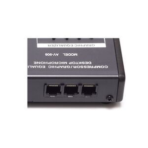 AV-908 MICROFONO DA TAVOLO CON COMPRESSORE DINAMICO VOCALE PER ICOM/YAESU/KENWOOD