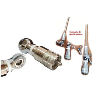 ADATTATORE DV/PL 259 PER ANTENNE A GALLETTO