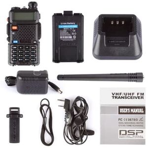 BAOFENG UV-5R RICETRASMITTENTE VHF/UHF DUAL BAND RADIO 136-174 400-480 MHZ