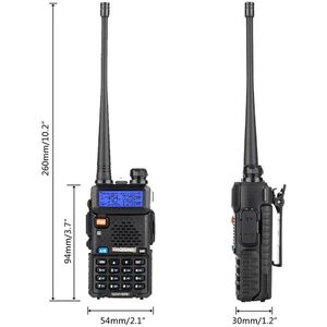 BAOFENG UV-5R RICETRASMITTENTE VHF/UHF DUAL BAND RADIO 136-174 400-480 MHZ