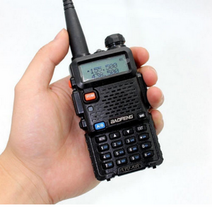 BAOFENG UV-5R RICETRASMITTENTE VHF/UHF DUAL BAND RADIO 136-174 400-480 MHZ