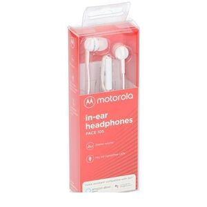 Motorola PACE 105 Bianco Auricolari con microfono