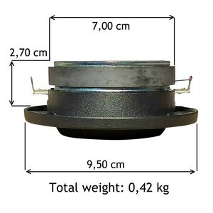 BST12/8 MASTER AUDIO TWEETER 8 ohm 98 db spl
