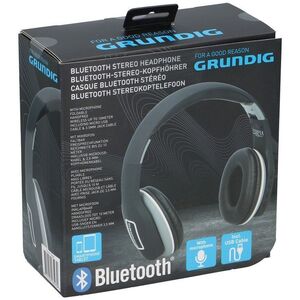 Grundig Cuffie Bluetooth ripiegabili con microfono colore nero