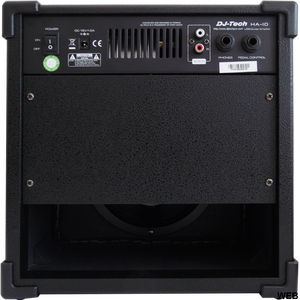 DJ-Tech HA-10 Amplificatore portatile per chitarre 20W USB 6 effetti