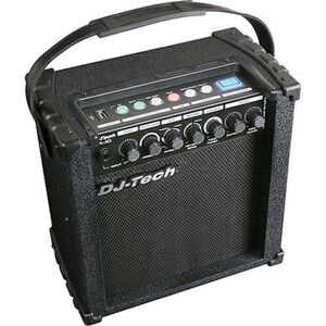 DJ-Tech HA-10 Amplificatore portatile per chitarre 20W USB 6 effetti