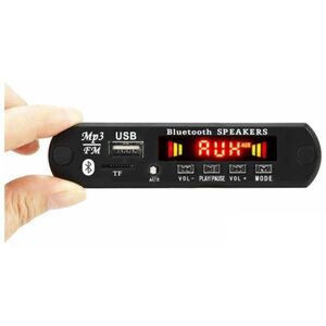 Modulo Amplificatore Multifunzione 12V 50W FM USB/SD Bluetooth 5.0 AUX con Telecomando