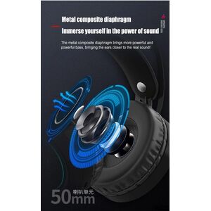 Cuffie da gaming con microfono virtual 7.1 audio con illuminazione