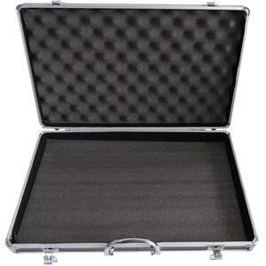 Flycase Custodia Valigia Valigetta rigida x cavi audio e microfoni. 45,5 x 28 x 8 cm.
