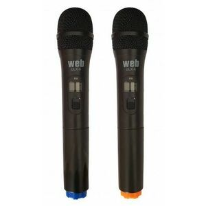 K-LM10 KIT AUDIO KARAOKE CASSE ATTIVE BLUETOOTH USB MP3 + MICROFONI WIRELESS