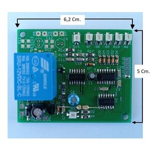 Scheda Roger Beep Multitono 5 Note in SMD RBM.01