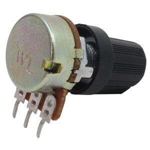 Potenziometro lineare kit da 10 pezzi 1k Ohm - 1M Ohm con Manopole incluse