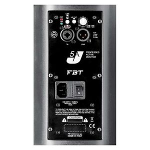 FBT J5A Cassa Acustica Diffusore Attivo Biamplificato 120W Nero